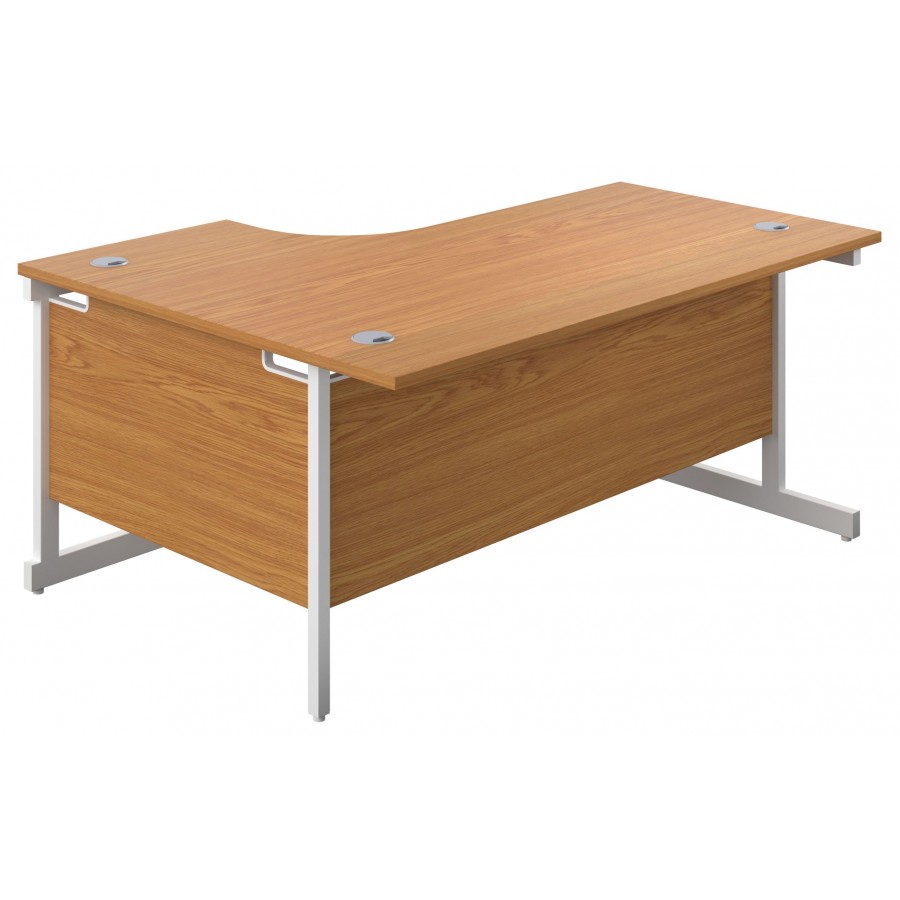 Olton Single Cantilever Corner Office Desk